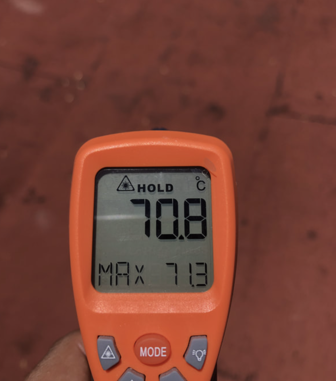 Antes de aplicar Termocade